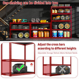 REIBII Storage Shelves Garage Shelving Garage Storage Shelves Heavy Duty Shelving Shelves Adjustable Metal Shelving 5 Tier Shelving Units and Storage REIBII