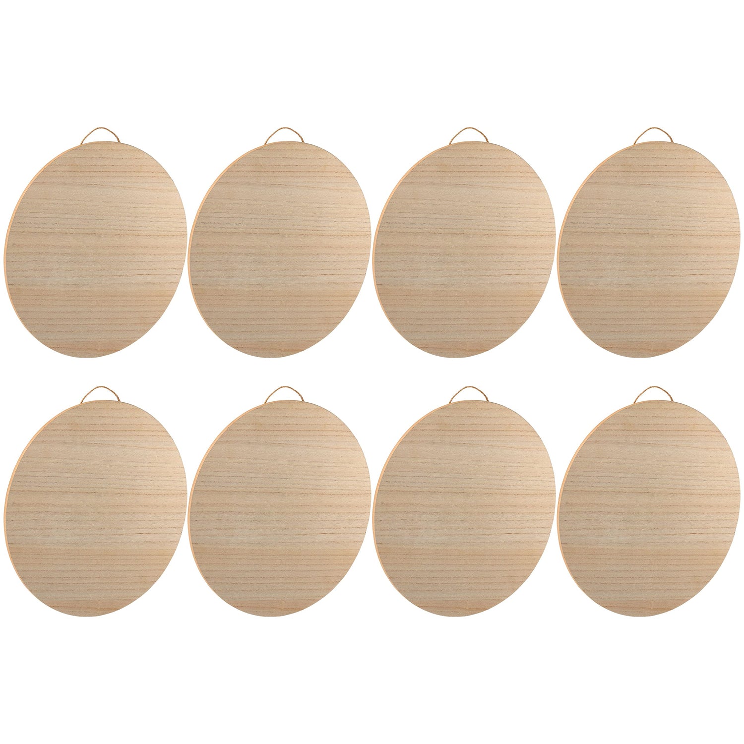 8 Pack: 15”; Unfinished Round Plaque by Make Market® Make Market