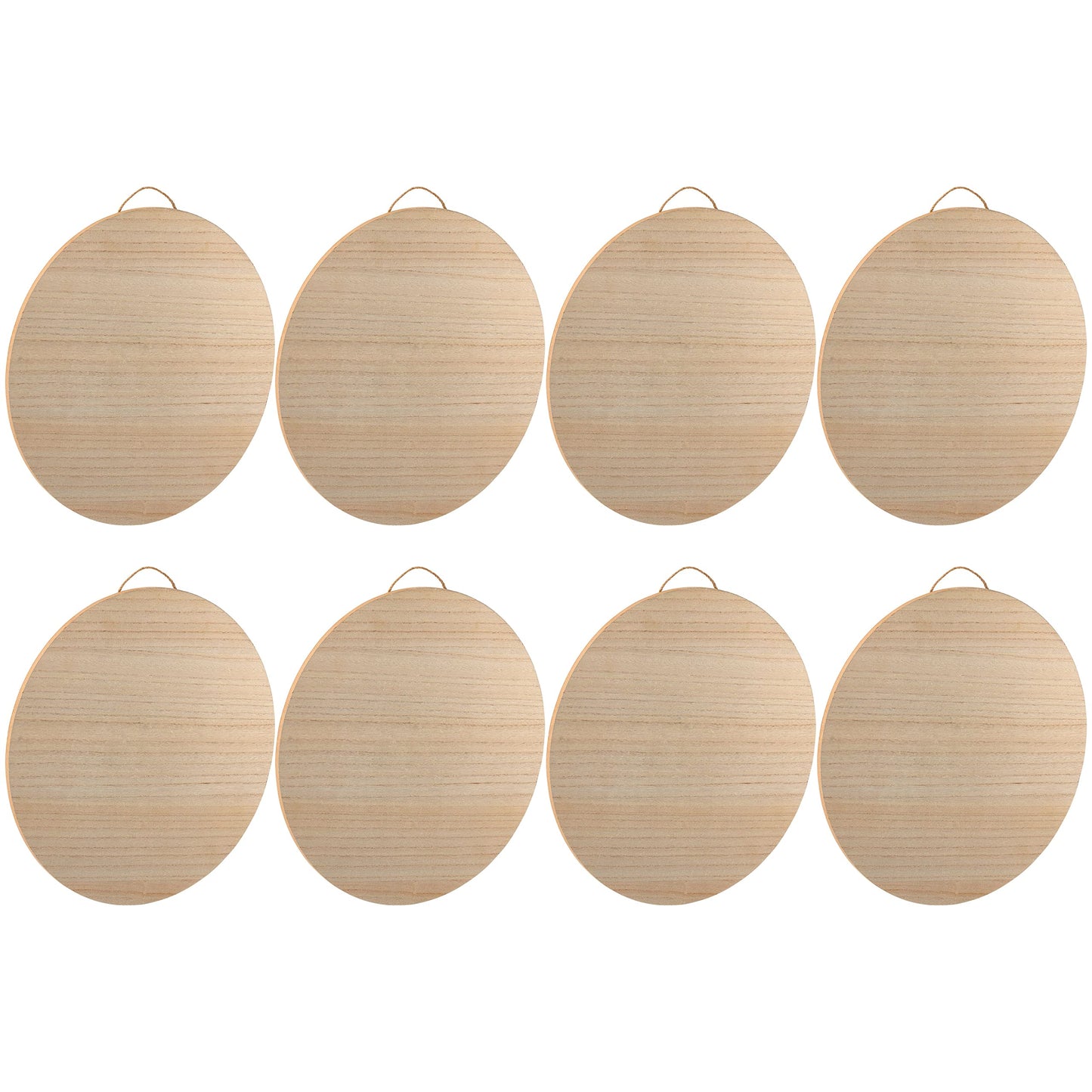 8 Pack: 9 x 6 Wood Plaque by Make Market®