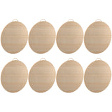 8 Pack: 15”; Unfinished Round Plaque by Make Market® Make Market