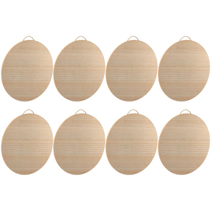 8 Pack: 15”; Unfinished Round Plaque by Make Market®