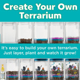 Creativity for Kids Grow 'N Glow Terrarium Kit for Kids - Educational Science Kits Ages 6-8+, Kids Gifts for Boys and Girls, Craft and STEM Projects Creativity for Kids