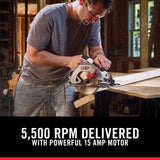 PORTER-CABLE 7-1/4-Inch Circular Saw, Heavy Duty Steel Shoe, 15-Amp (PCE300) PORTER-CABLE