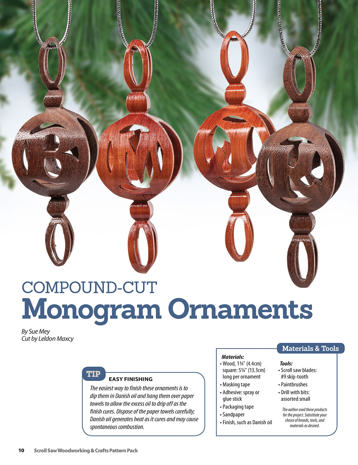 Holiday Scroll Sawing Pattern Collection: All New Christmas Ornaments and Holiday Scrolling Projects (Fox Chapel Publishing) Special Issue with 14 Fox Chapel Publishing