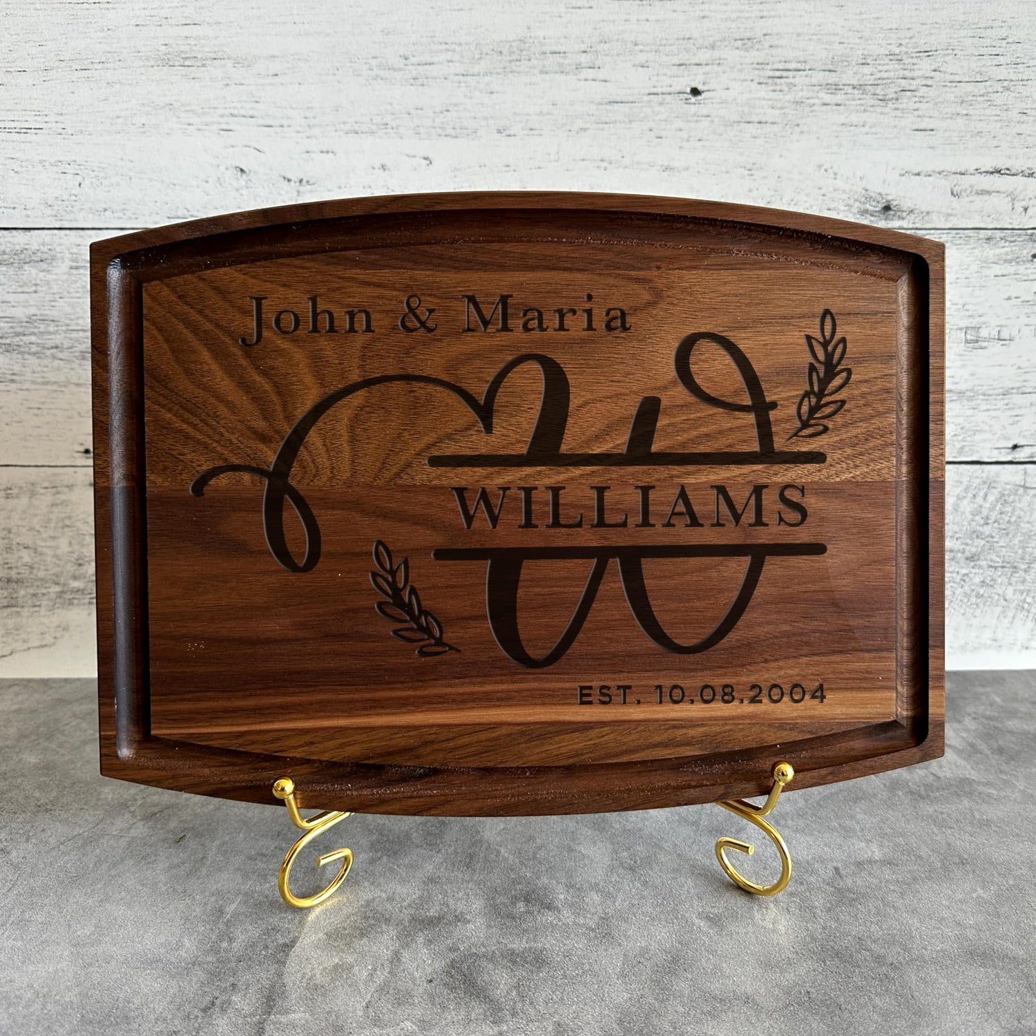 Personalized Cutting Boards – Personalized Cutting Boards Wood Engraved – Lovely Birthday, Anniversary, Bridal Shower, Wedding Present – Custom Generic