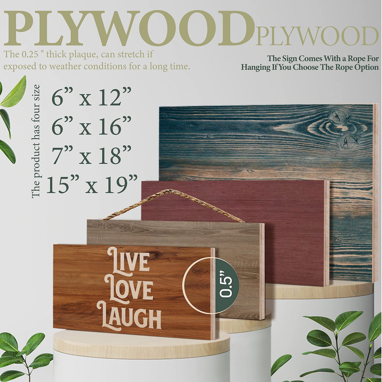 Personalized Wood Sign for Wall Home Room Kitchen Farmhouse - Custom Welcome Family Sign Christmas Ugly Sweater Co