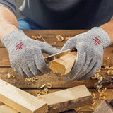 SAFEAT Safety Grip Work Gloves for Men and Women – Protective, Flexible, Cut Resistant, Comfortable PU Coated Palm. Complimentary Ebook Included. SAFEAT