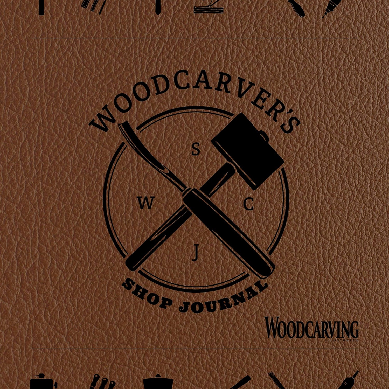 Woodcarver's Shop Journal (Quiet Fox Designs) Log & Organize Your Woodcarving Projects, Sketches, Patterns, Tools, & Material Lists; Includes Handy Design Originals
