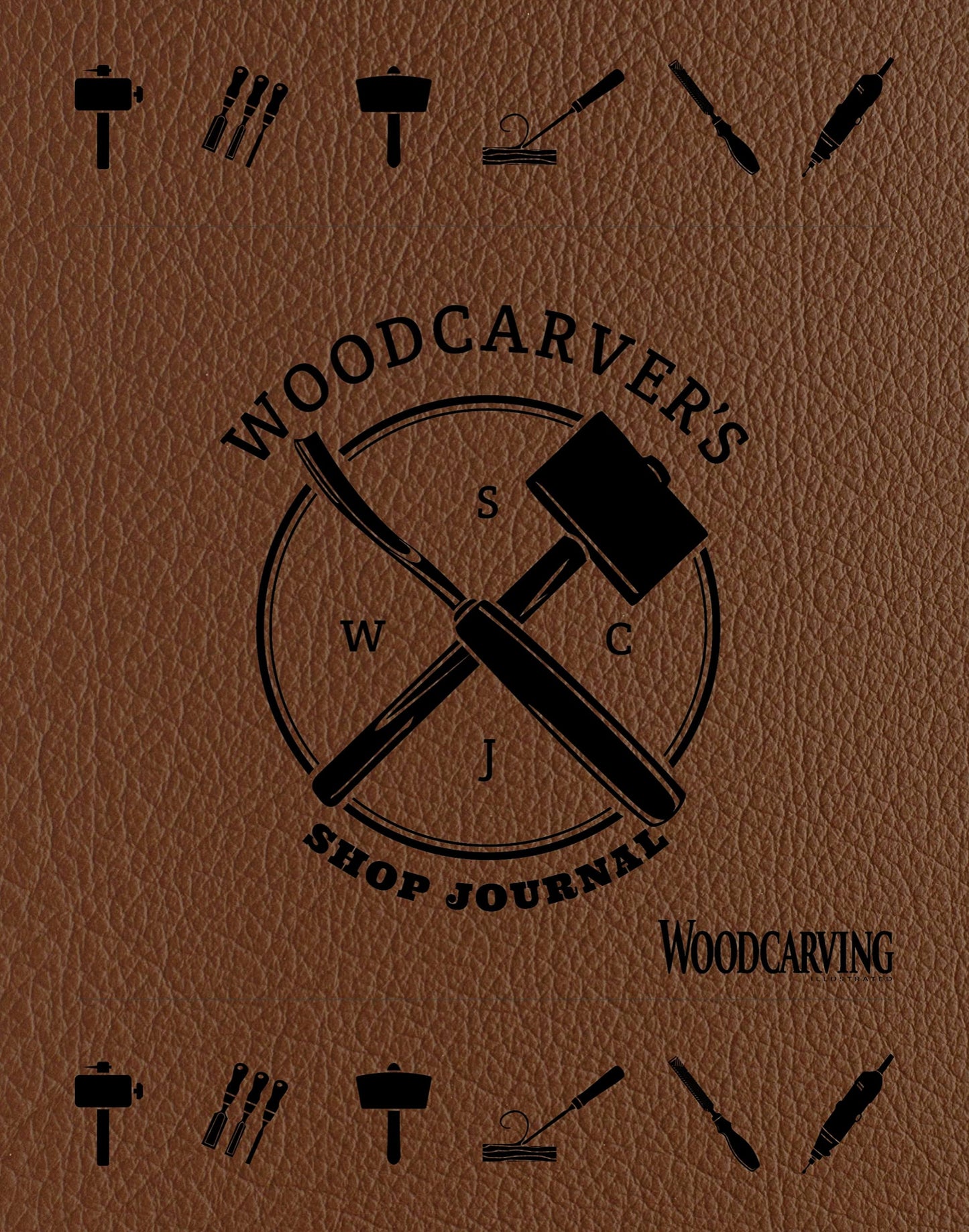 Woodcarver's Shop Journal (Quiet Fox Designs) Log & Organize Your Woodcarving Projects, Sketches, Patterns, Tools, & Material Lists; Includes Handy