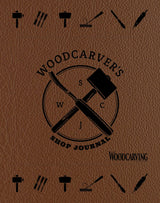 Woodcarver's Shop Journal (Quiet Fox Designs) Log & Organize Your Woodcarving Projects, Sketches, Patterns, Tools, & Material Lists; Includes Handy Design Originals