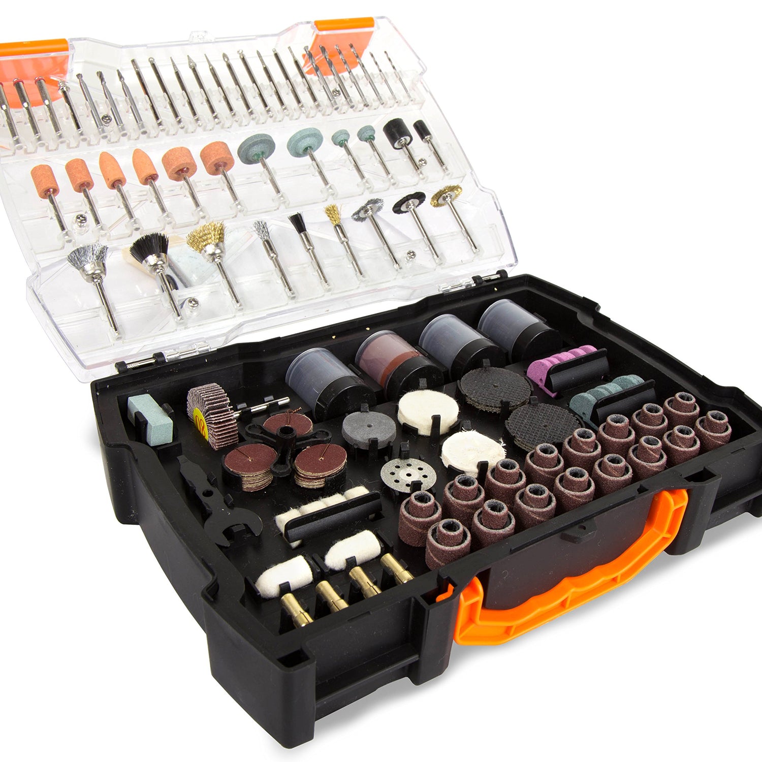 WEN 230282A 282-Piece Rotary Tool Accessory Kit with Carrying Case WEN