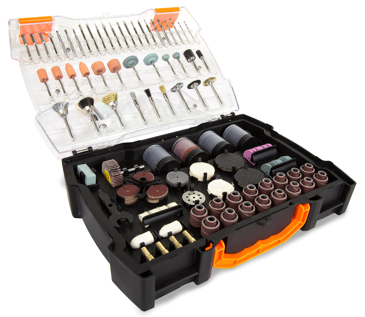 WEN 230282A 282-Piece Rotary Tool Accessory Kit with Carrying Case