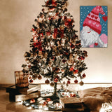 YP Latch Hook Kits for Kids Adults DIY Rug Tapestry Kits with Printed Canvas Embroidery Kits Festival Gifts Home Decoration (C, 18.1inch X 12.6inch) YP