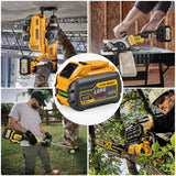 DCB609 60V/20V Replace for DEWALT Battery 9.0AH, Compatible with DeWalt 20V/60V Power Tools and DeWalt 20v 60v Battery Chargers Simple Plus+