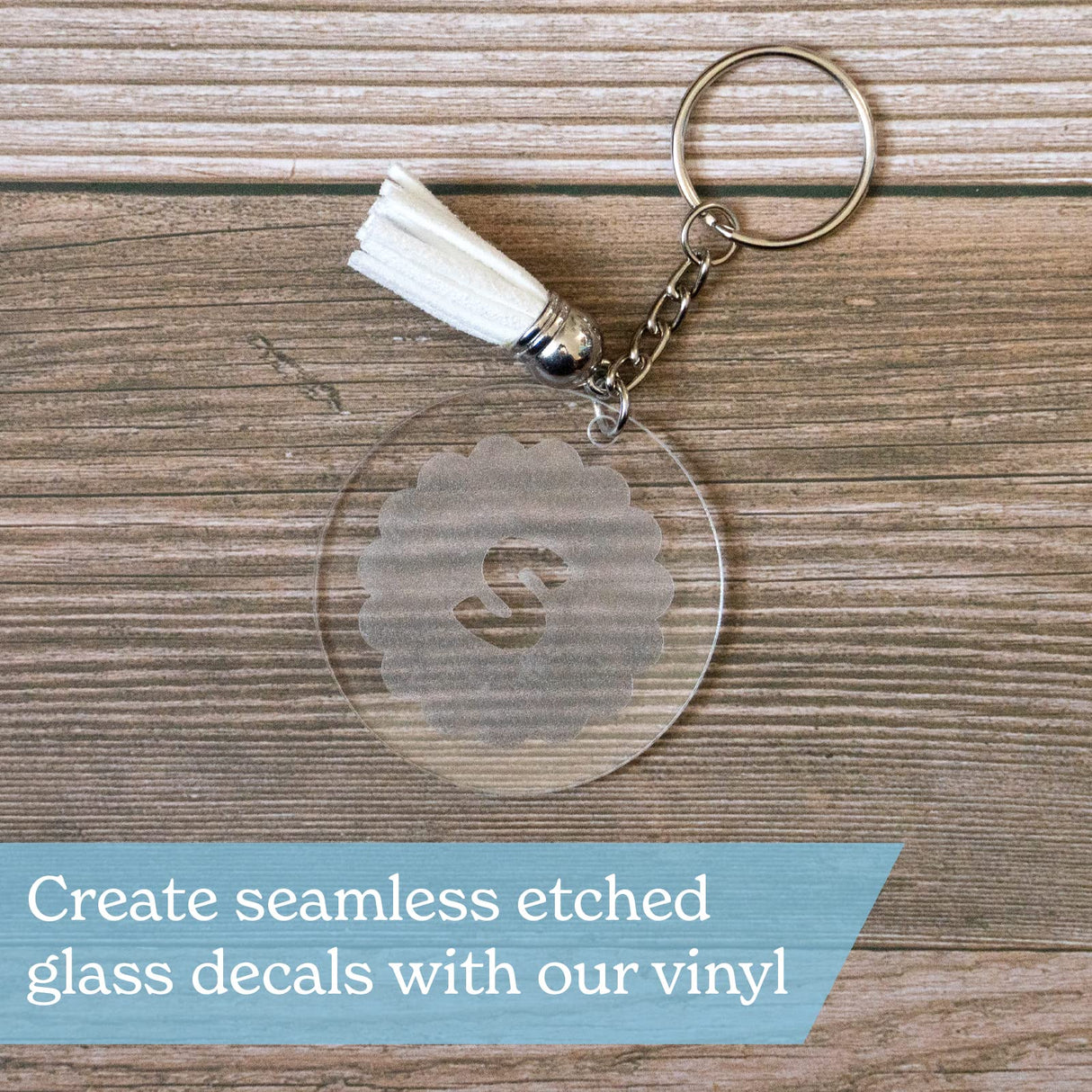 Etched Glass Vinyl Frosted Vinyl [12in x 11in] Translucent White Etched Glass Window Vinyl Roll for Privacy, Home, Office, Crafts, Decorative, Cricut Kraftex