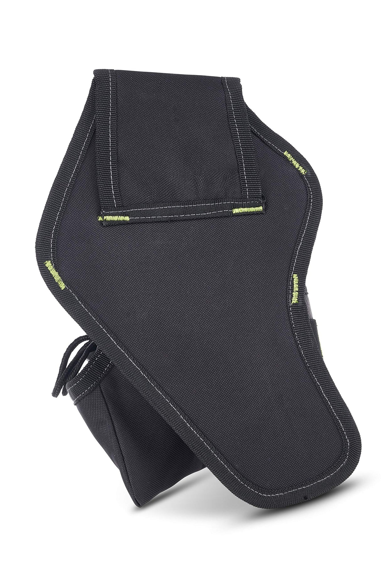 AWP Angled Drill Holster | Heavy-Duty Polyester Drill Holster Designed to Sit on Belt and Hold Weight Evenly | Black | Fits Most Drills AWP