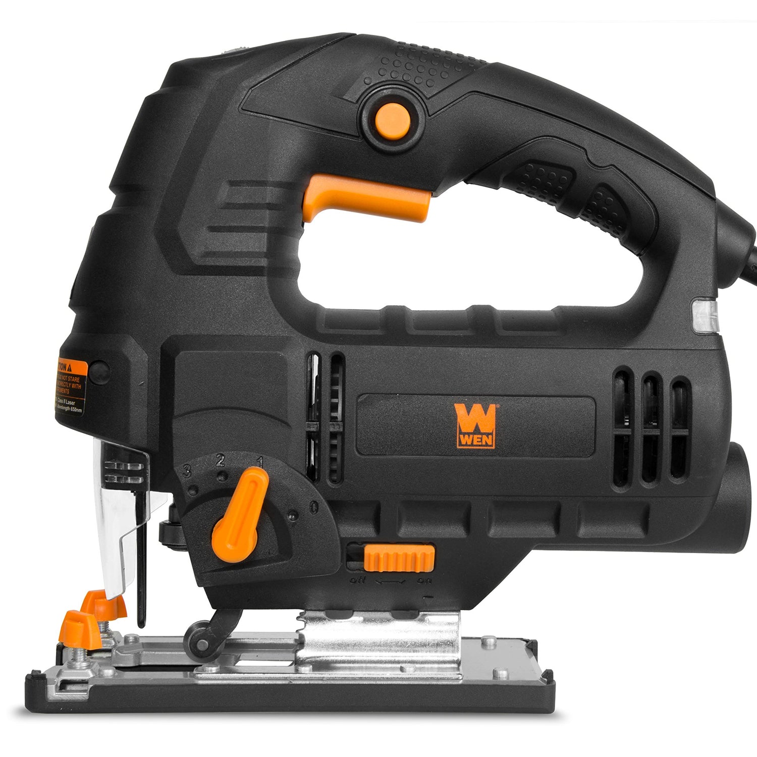 WEN 15-Amp Plunge Woodworking Router Kit + 6.6-Amp Variable Speed Orbital Jig Saw with Laser and LED Light WEN