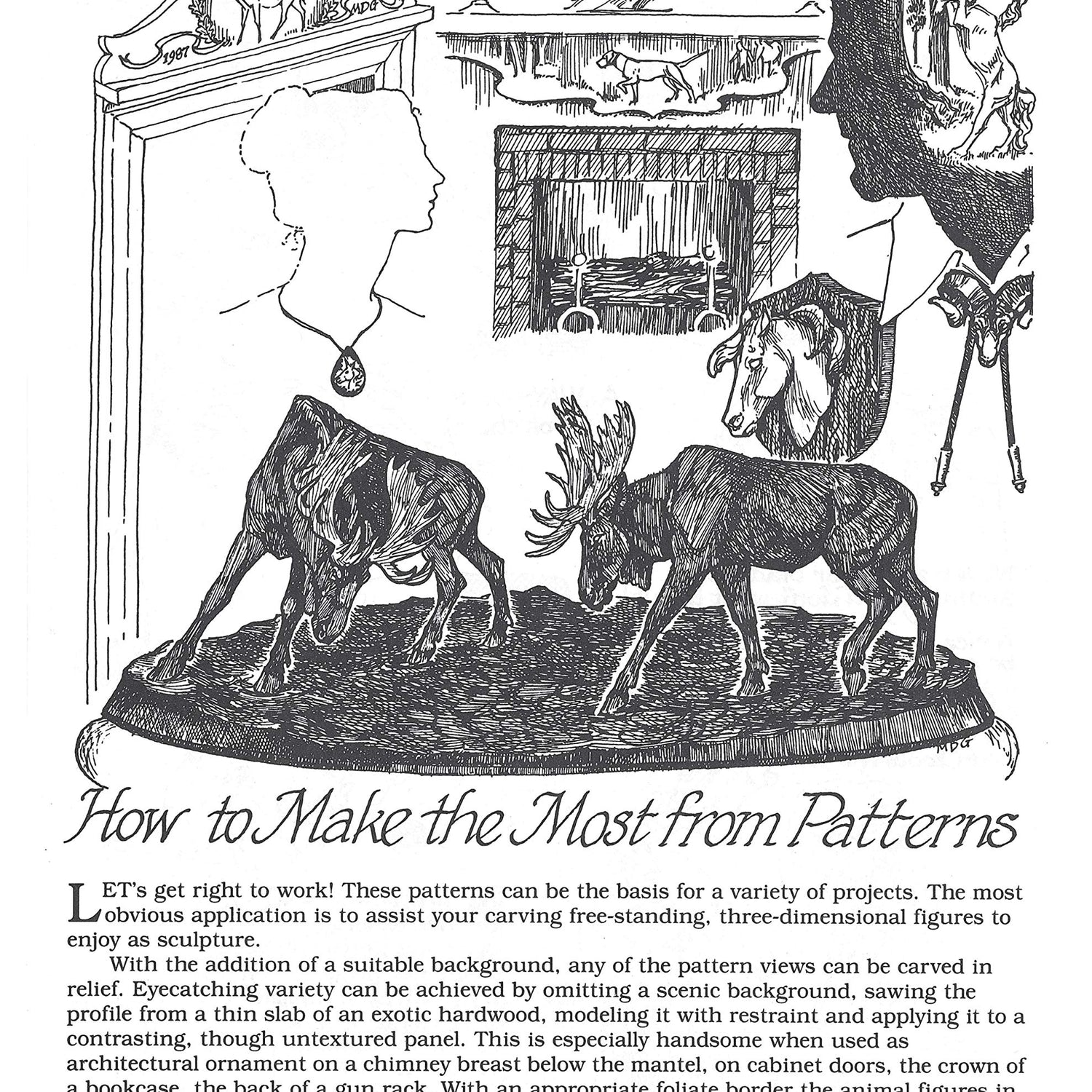 Woodcarver's Workbook: Two Volumes in One! (Fox Chapel Publishing) 16 Step-by-Step Woodcarving Projects with Illustrated Instructions, Patterns, Fox Chapel Publishing