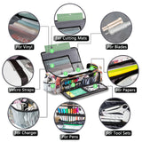 IMAGINING Carrying Case Bag Compatible with Cricut Maker, Maker 3, Explore Air 2, Explore 3, Large Opening Cricut Storage for Cricut Accessories IMAGINING