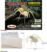 Puzzled 3D Puzzle Tarantula Spider Wood Craft Construction Model Kit, Fun & Educational DIY Wooden Toy Assemble Model Unfinished Crafting Hobby Puzzled