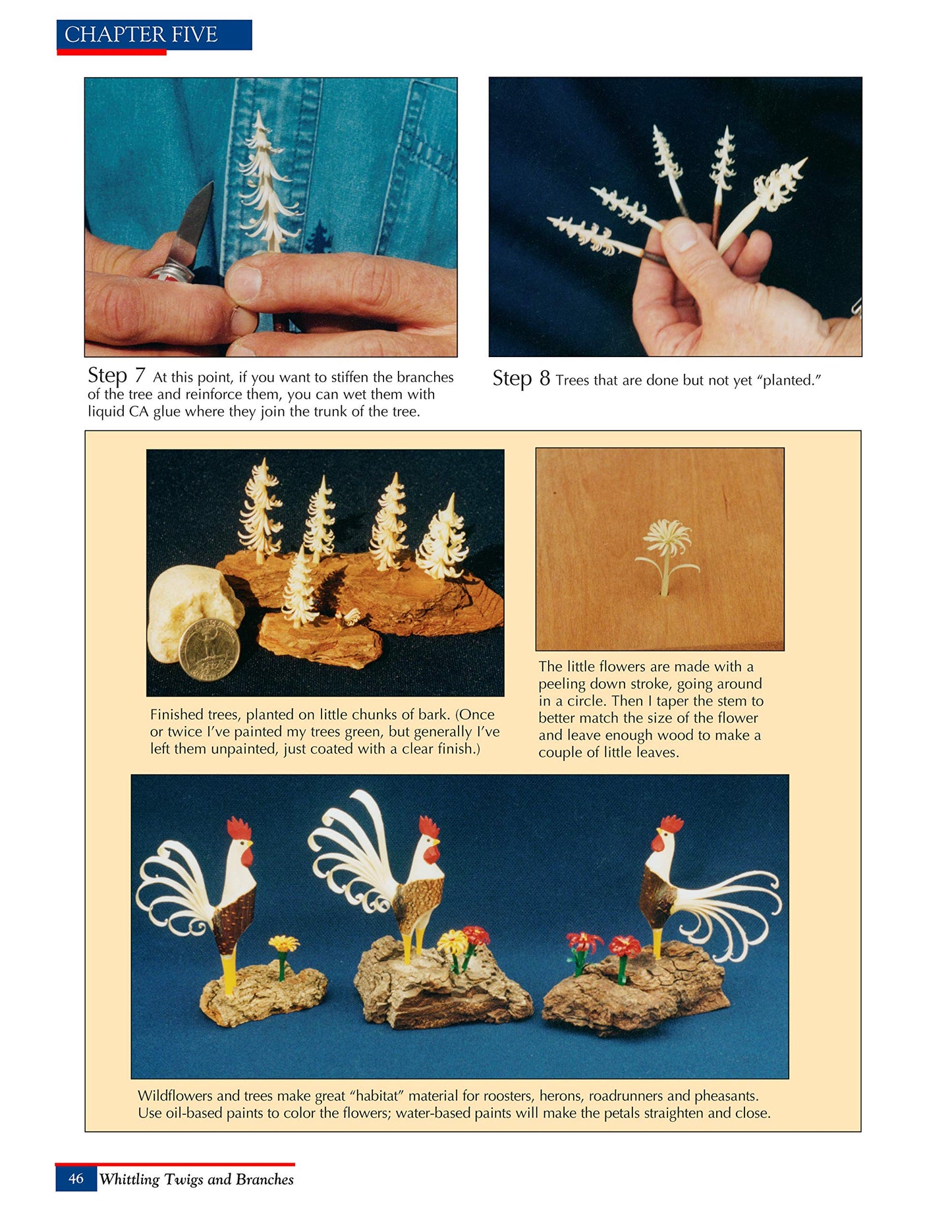 Whittling Twigs & Branches, 2nd Edition: Unique Birds, Flowers, Trees & More from Easy-to-Find Wood (Fox Chapel Publishing) Step-by-Step, Create