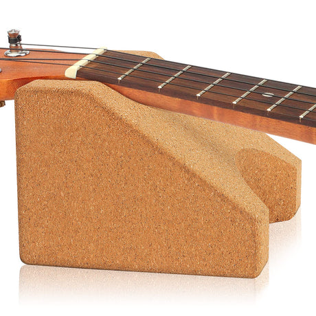 Actomall Cork Guitar Neck Rest, Guitar Neck Cradle Support Pillow, Guitar Accessories for Repair, Maintenance, Cleaning, String Instrument Luthier Actomall