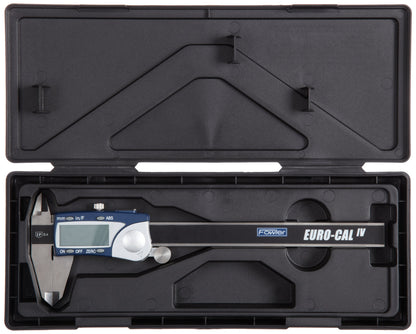 Fowler 54-100-330-1 Euro-Cal IV Digital Caliper with 6″/150mm Measuring Range