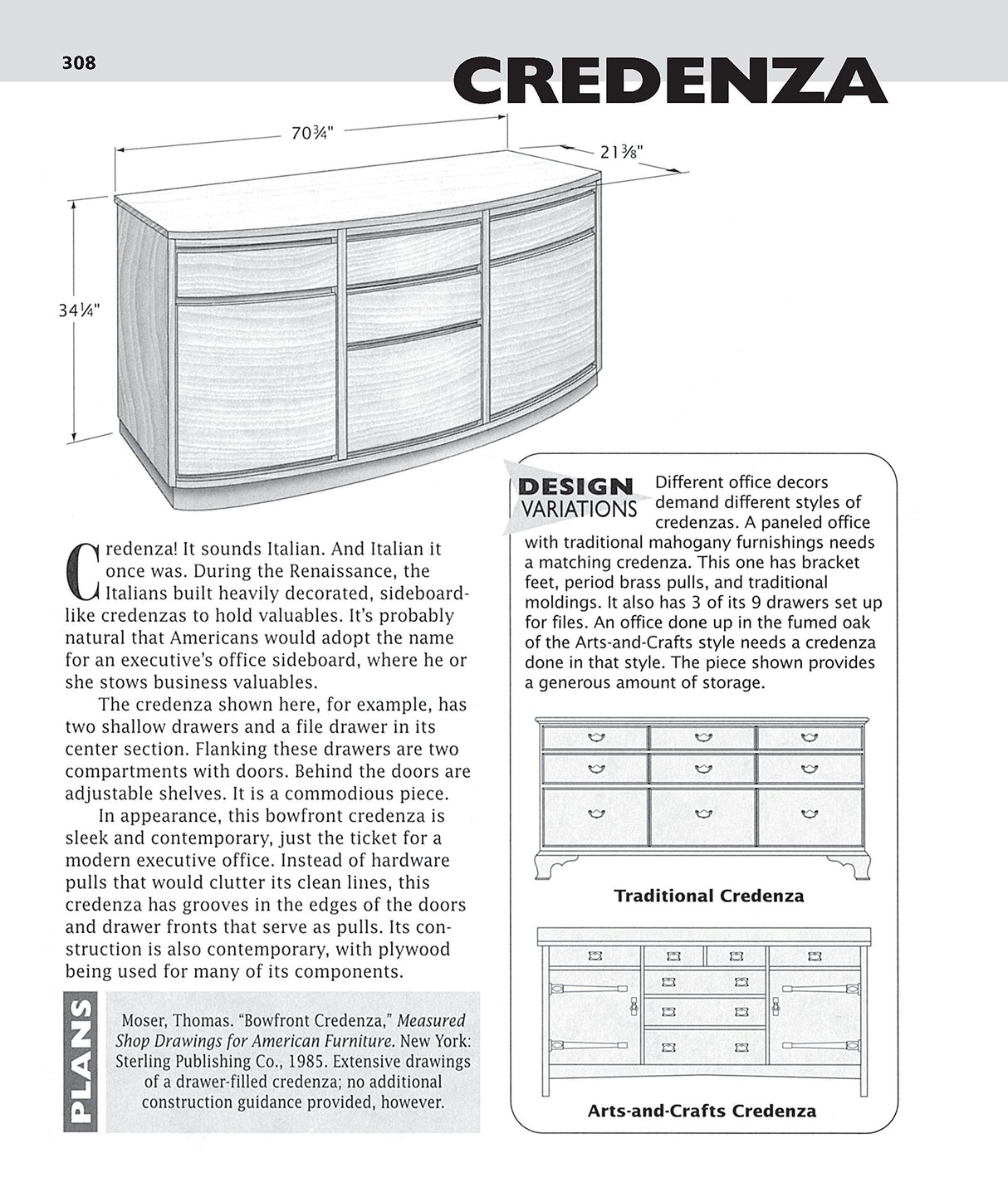 Illustrated Cabinetmaking: How to Design and Construct Furniture That Works (Fox Chapel Publishing) Over 1300 Drawings & Diagrams for Drawers, Design Originals