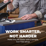 Kreg DB210 Foreman Pocket-Hole Machine - Automatic Pocket-Hole Jig System - Extremely Easy to Set Up & Use - Build with Twice the Speed & Half the KREG