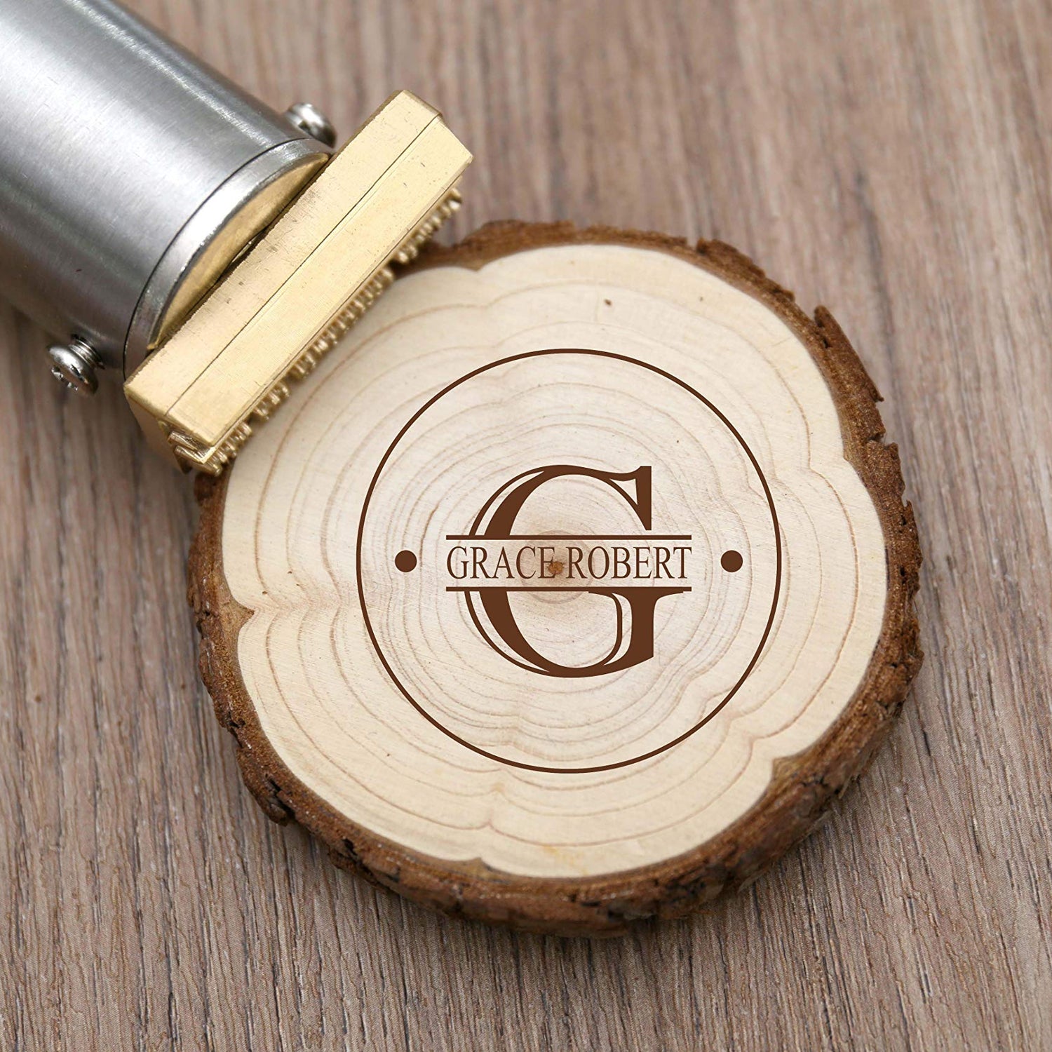 Custom Electric Branding Iron with Personalised Stamp - Handcrafted 200W 110V (1.5") by N-K N-K