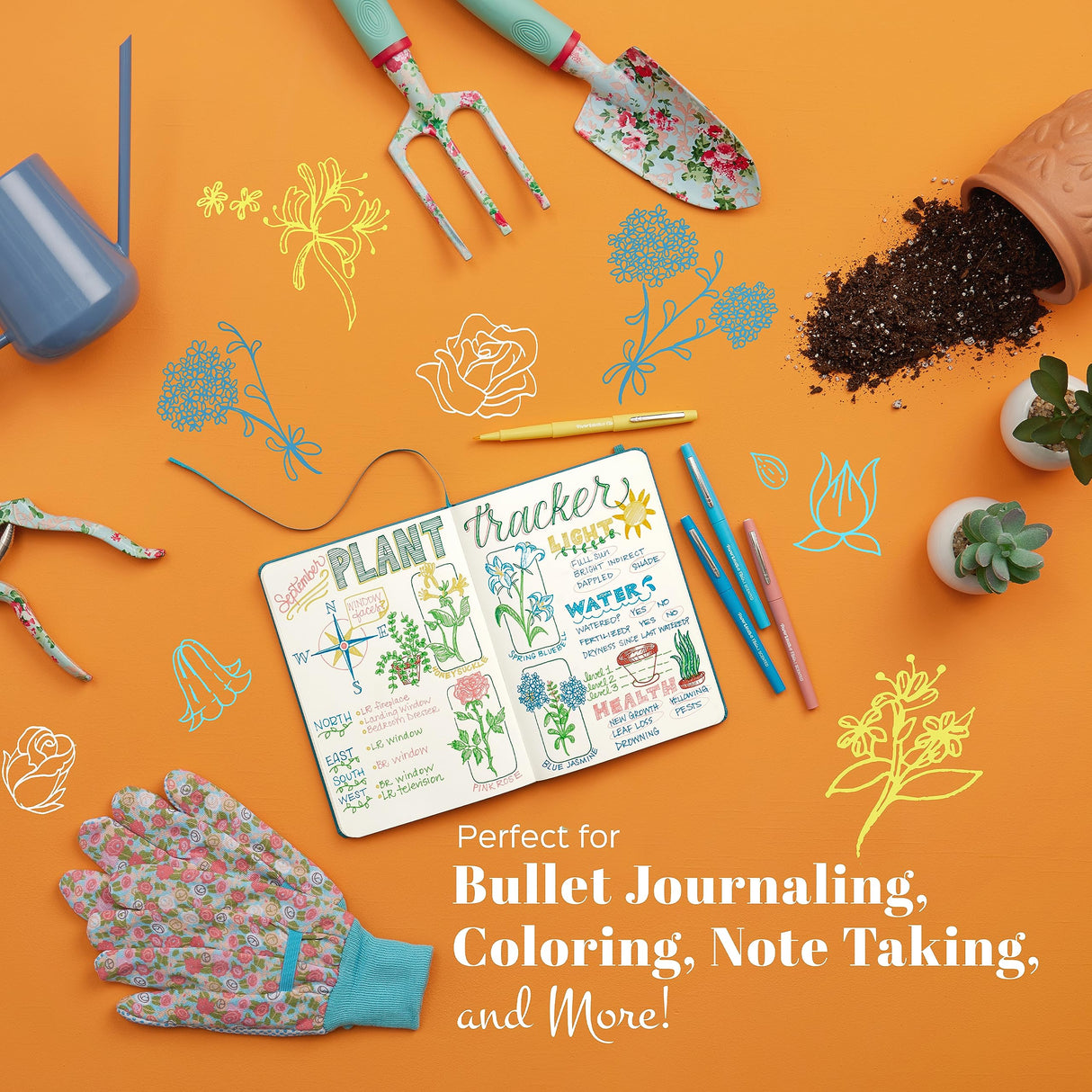 Paper Mate Flair Scented Felt Tip Pens, Assorted Nature Escape Scents and Colors, Medium Point (0.7mm), 16 Count Paper Mate