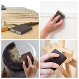 Bates- Sanding Sponge, 4 Pack, 60/80/120/220 Grit Assortment, Washable and Reusable, Sanding Block, Sandpaper Block, Sanding Blocks for Wood, Sanding Bates Choice Pro