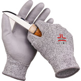 SAFEAT Safety Grip Work Gloves for Men and Women – Protective, Flexible, Cut Resistant, Comfortable PU Coated Palm. Complimentary Ebook Included. SAFEAT