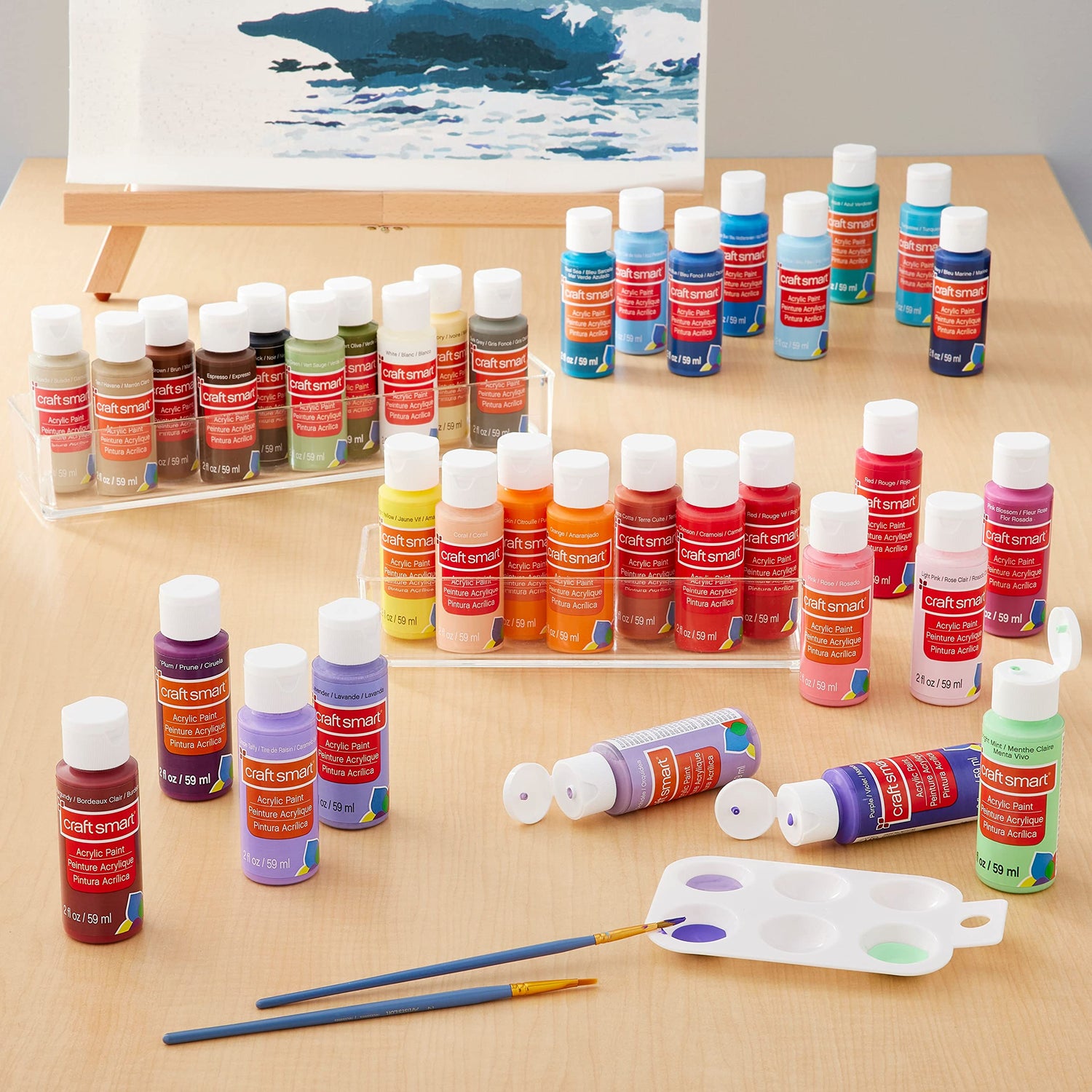Craft Smart 36 Color Acrylic Paint Value Set Craft Smart