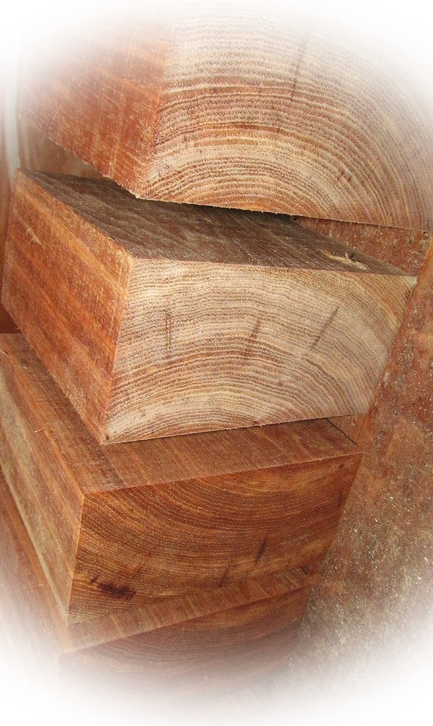 New Four Hickory Bowl Blanks Lathe Turning Block Lumber Wood 6" X 6" X 3" Craft Wood Kit Set Supplies MON-1264TO - WoodArtSupply