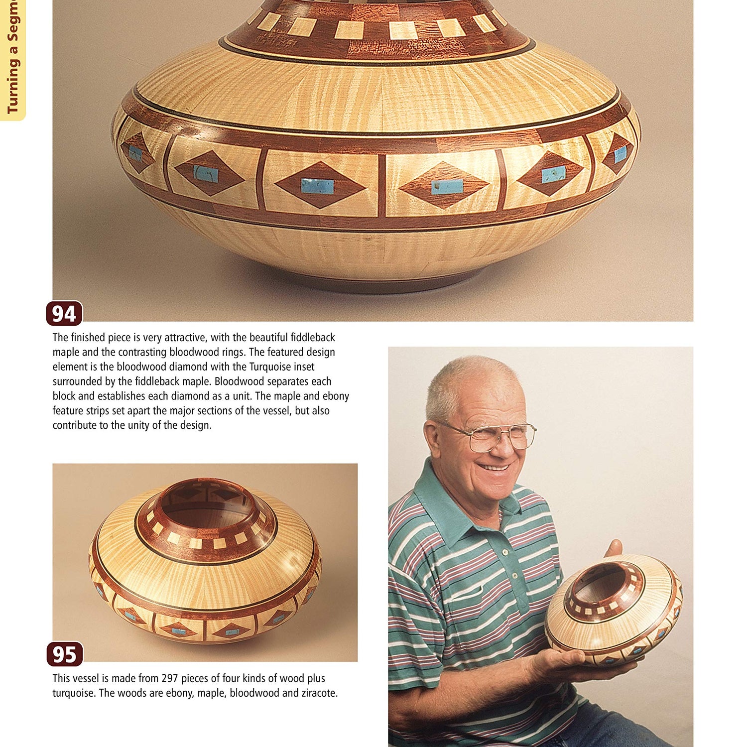 Woodturning with Ray Allen: A Master's Designs & Techniques for Segmented Bowls and Vessels (Fox Chapel Publishing) 11 Plans and a Gallery of Work Design Originals