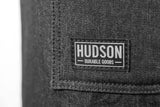 Hudson Durable Goods Adjustable Crossback Denim Apron with Pockets – 34 x 27 In. Chefs Apron with 4 Pockets and Loop Fits Most – Black Denim Apron Hudson Durable Goods