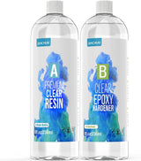 16Oz Premium Clear Epoxy Resin Kit Casting and Coating for River Table Tops, Art Casting Resin,Jewelry Projects, Diy,Tumbler Crafts, Molds, Art WoodArtSupply