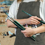 U.S. Art Supply Large Canvas Adjustable Artist Apron - Size: 27" x 21" U.S. Art Supply