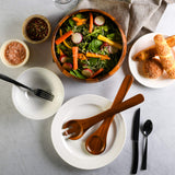 Gibson Home Laurel Acacia Wood Salad Bowl Set, 3 - Piece, Acacia Wood Gibson Home