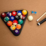 Minnesota Fats 8' Covington Billiard Table with Carved Solid-Wood Legs and Antiqued Wood Finish Minnesota Fats