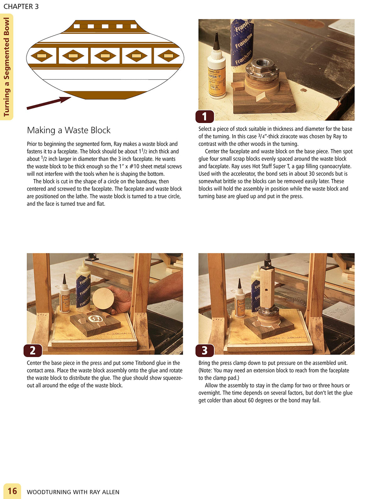 Woodturning with Ray Allen: A Master's Designs & Techniques for Segmented Bowls and Vessels (Fox Chapel Publishing) 11 Plans and a Gallery of Work Design Originals