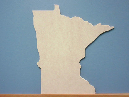 Minnesota State Cutouts - 3 Pack - 1/4'' MDF - WoodArtSupply