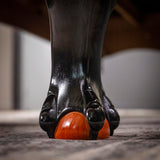 Minnesota Fats 8' Covington Billiard Table with Carved Solid-Wood Legs and Antiqued Wood Finish Minnesota Fats