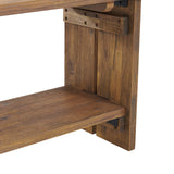 Alaterre Furniture Bethel Acacia Wood 40" W Bench, Natural Aged Brown Alaterre Furniture