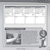 Pinewood Derby Workbook & Logbook (Fox Chapel Publishing) For Scouts to Keep Track of Design, Pattern, & Painting Ideas, Log Test Run Notes, and Add Design Originals