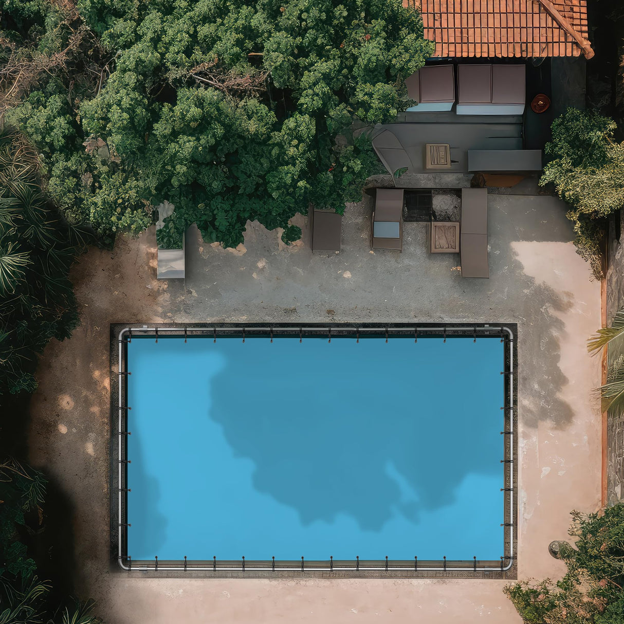 12'x20' Heavy Duty Tarp – Waterproof, 12mil Thick Tarp Cover - UV Resistant, Rip & Tear Proof with Metal Grommets – Multipurpose Use for Camping, Teal Elite