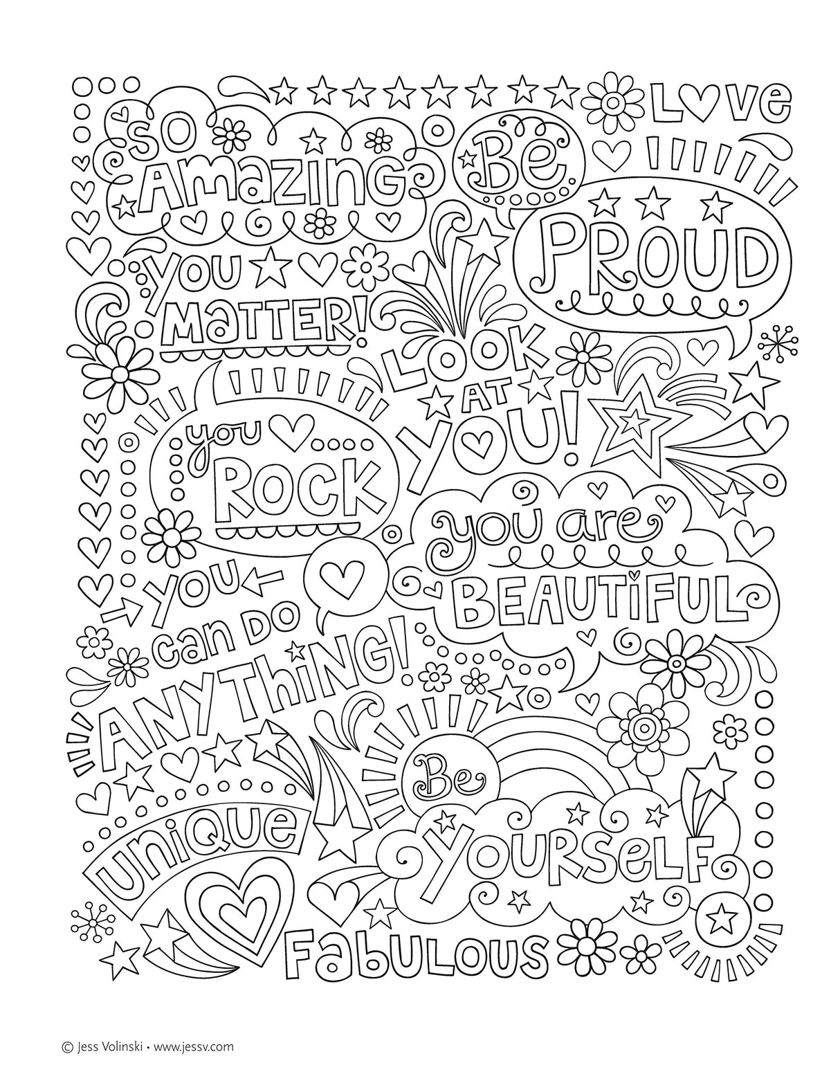 Notebook Doodles Go Girl!: Coloring & Activity Book (Design Originals) 30 Inspiring Designs; Beginner-Friendly Empowering Art Activities for Tweens, Design Originals
