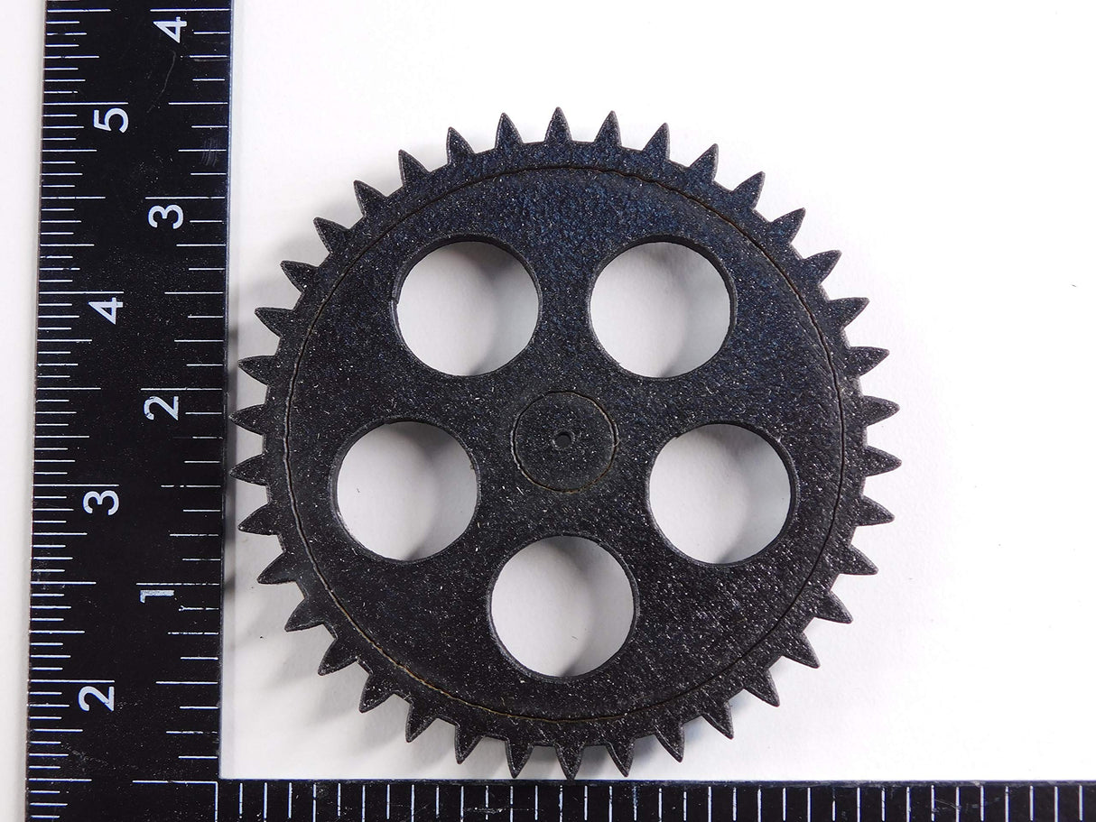Steampunk Gears Wall Decor - Eight Gears, Two Push Rods - 10 Pieces - Free Shipping - Wood Gears Generic