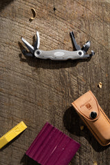 FLEXCUT Left-Handed Carvin' Jack Improved Version 2.0, Folding Multi-Tool for Woodcarving, 4 1/4 inch Closed Length, 6 Blades Included (JKNL291) FLEXCUT